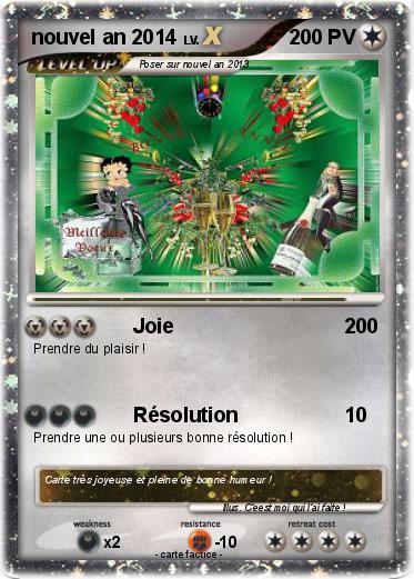 Pokemon nouvel an 2014