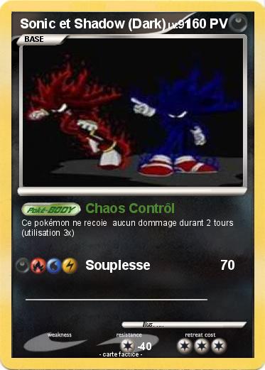 Pokemon Sonic et Shadow (Dark)