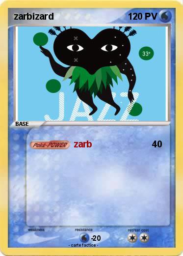 Pokemon zarbizard