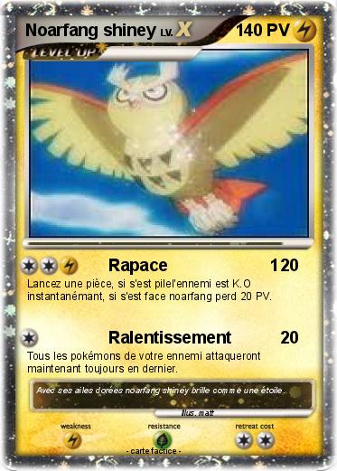 Pokemon Noarfang shiney