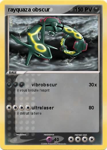 Pokemon rayquaza obscur