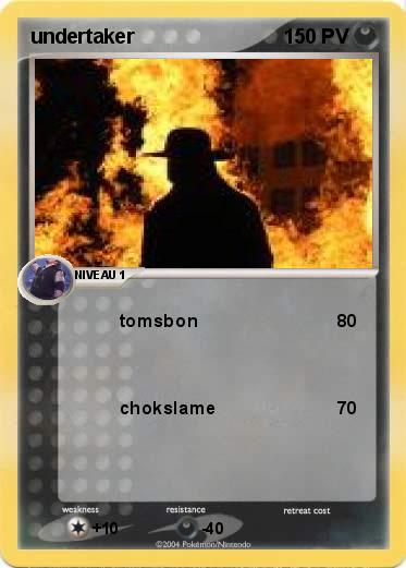 Pokemon undertaker 