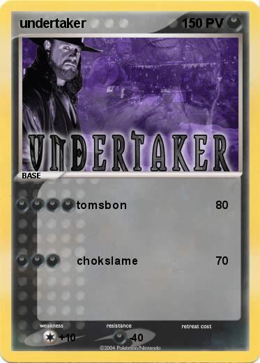 Pokemon undertaker