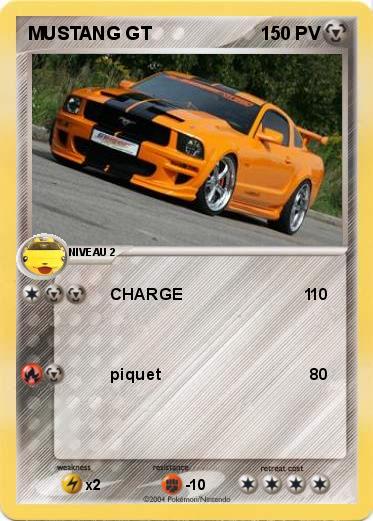 Pokemon MUSTANG GT