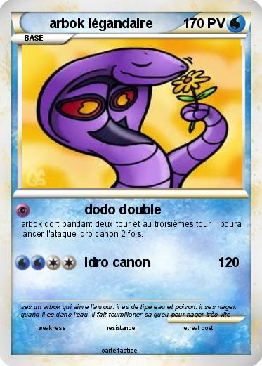 Pokemon arbok légandaire
