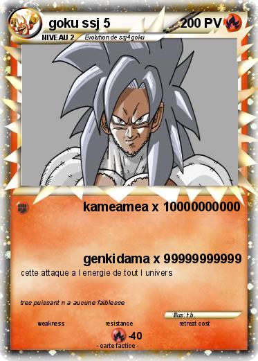 Pokemon goku ssj 5