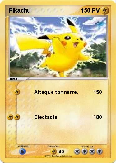 Pokemon Pikachu