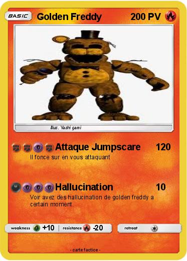 Pokemon Golden Freddy