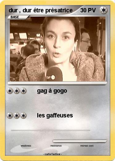 Pokemon dur , dur étre prèsatrice