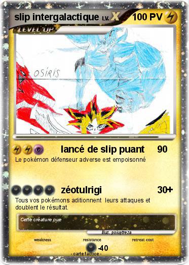 Pokemon slip intergalactique