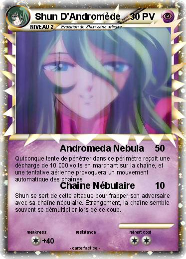 Pokemon Shun D'Andromède