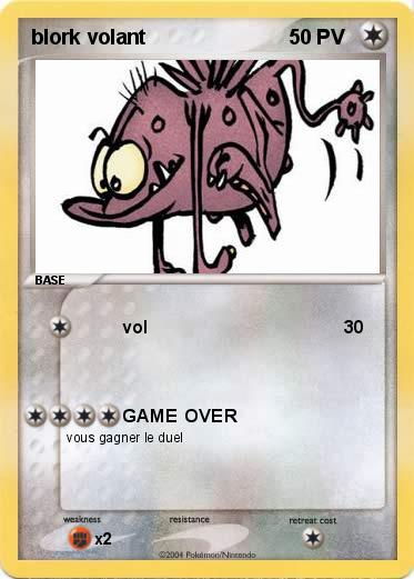 Pokemon blork volant
