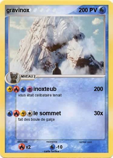 Pokemon gravinox
