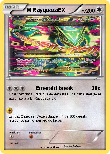 Pokemon M RayquazaEX