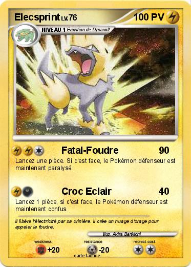 Pokemon Elecsprint