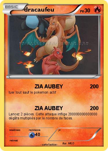 Pokemon dracaufeu
