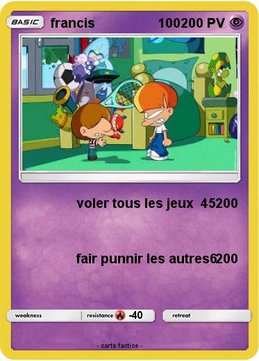 Pokemon francis                  100