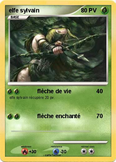 Pokemon elfe sylvain