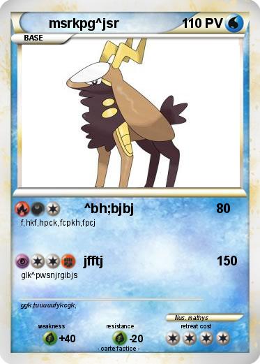 Pokemon msrkpg^jsr