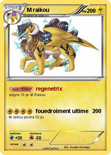 Pokemon M raikou