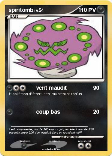 Pokemon spiritomb