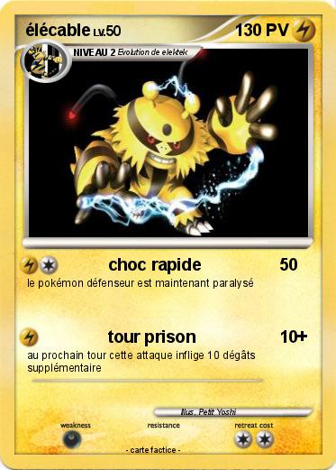 Pokemon élécable