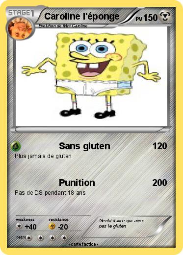 Pokemon Caroline l'éponge