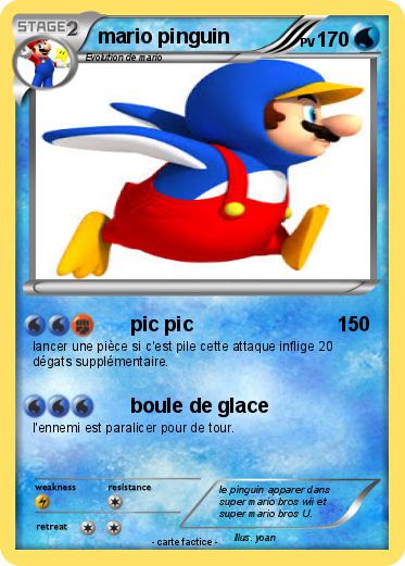 Pokemon mario pinguin