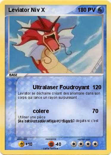 Pokemon Leviator Niv X