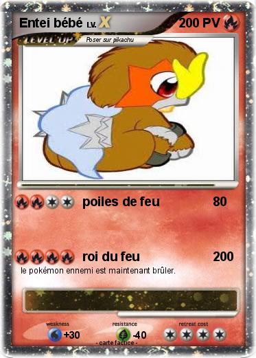 Pokemon Entei bébé