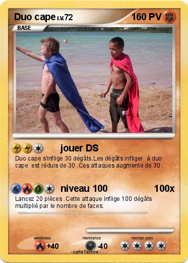 Pokemon Duo cape