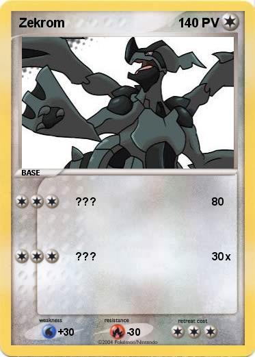 Pokemon Zekrom