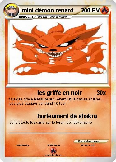 Pokemon mini démon renard