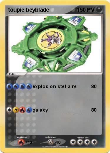 Pokemon toupie beyblade