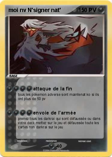 Pokemon moi nv N'signer nat'