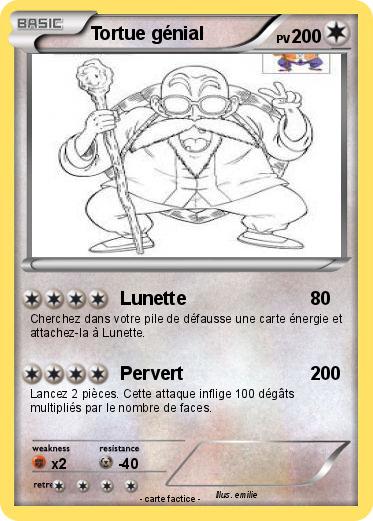 Pokemon Tortue génial