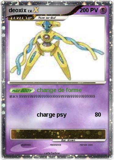 Pokemon deoxix