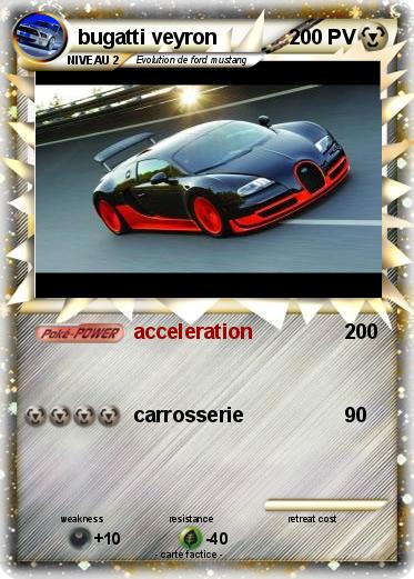 Pokemon bugatti veyron