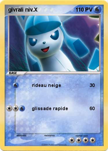 Pokemon givrali niv.X