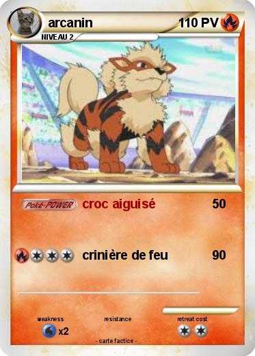 Pokemon arcanin