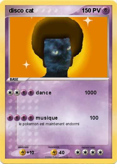 Pokemon disco cat