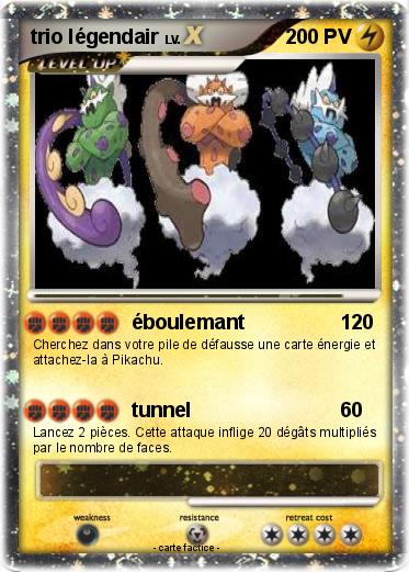 Pokemon trio légendair