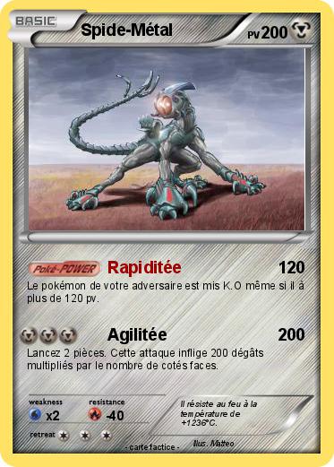 Pokemon Spide-Métal