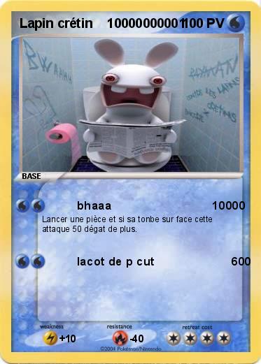 Pokemon Lapin crétin    10000000001