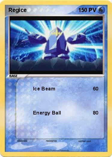 Pokemon Regice 