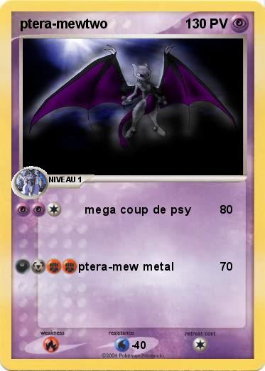 Pokemon ptera-mewtwo