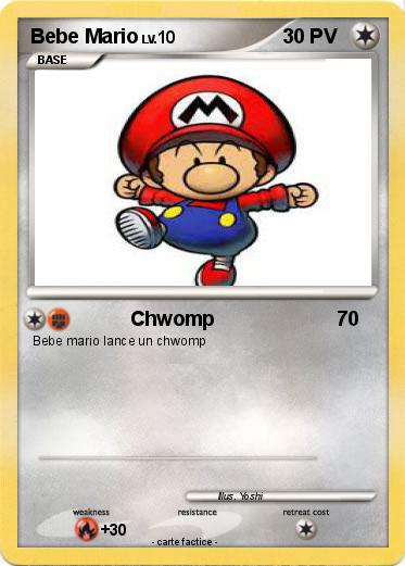 Pokemon Bebe Mario