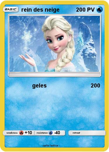 Pokemon rein des neige