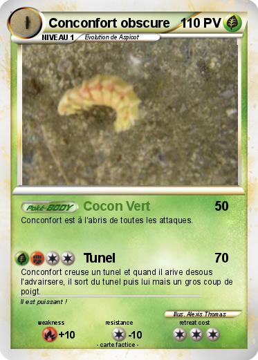Pokemon Conconfort obscure