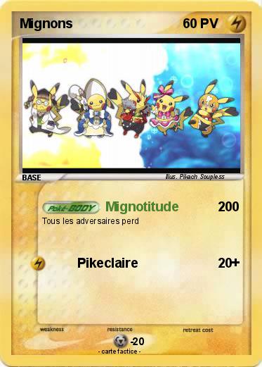 Pokemon Mignons